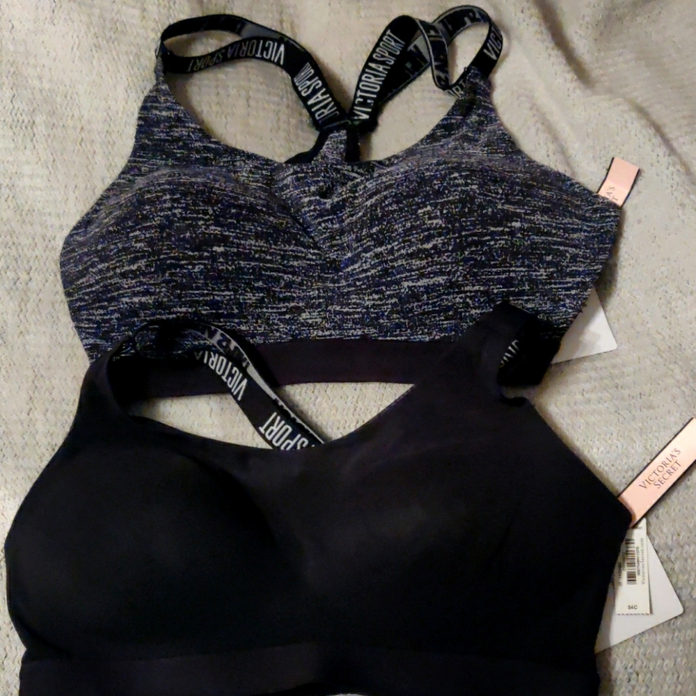 2 BRAND NEW Victoria's Secret sports bras